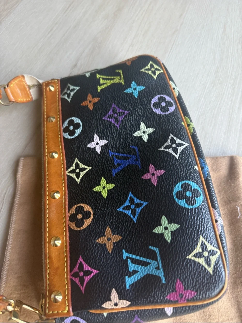 Louis Vuitton Multicolor Murakami pochette